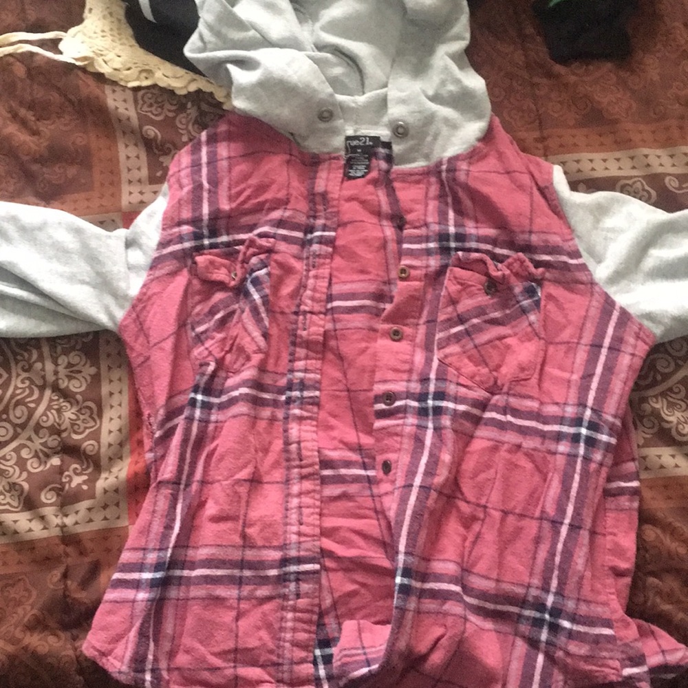 Rue 21 plaid shirt